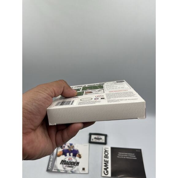 Madden Nfl 2002 Gameboy Advance Cib Tested And Working - Picture 12 of 12